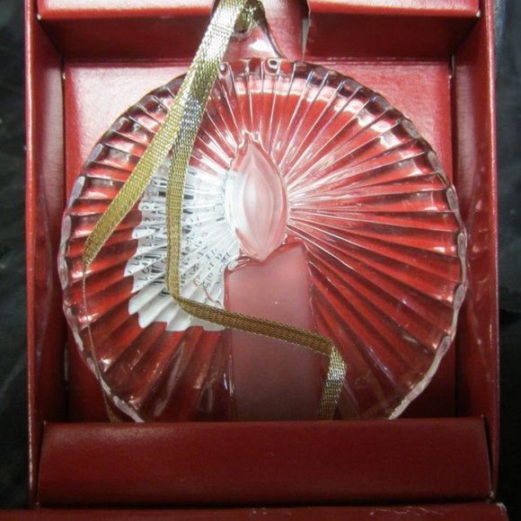 VTG SET OF 3 CRYSTAL ORNAMENTS 80-90'S ERA - Picture 7 of 10